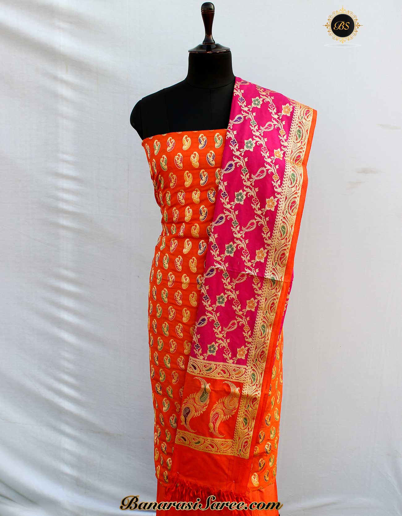 Yellow Color Art Silk Fabric Engaging Savvy Suri Anarkali Suit With Contrast  Dupatta